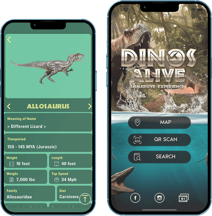 Dinos Alive-app