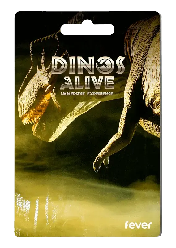 Gift Card - Dinos Alive Exhibit Brussels: An Immersive Experience